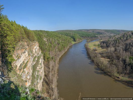 Юрюзань карта реки