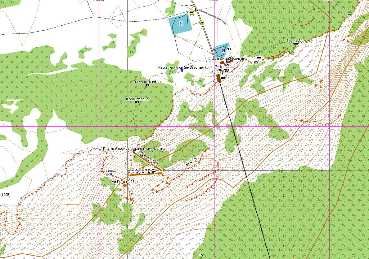 Карта osm крым