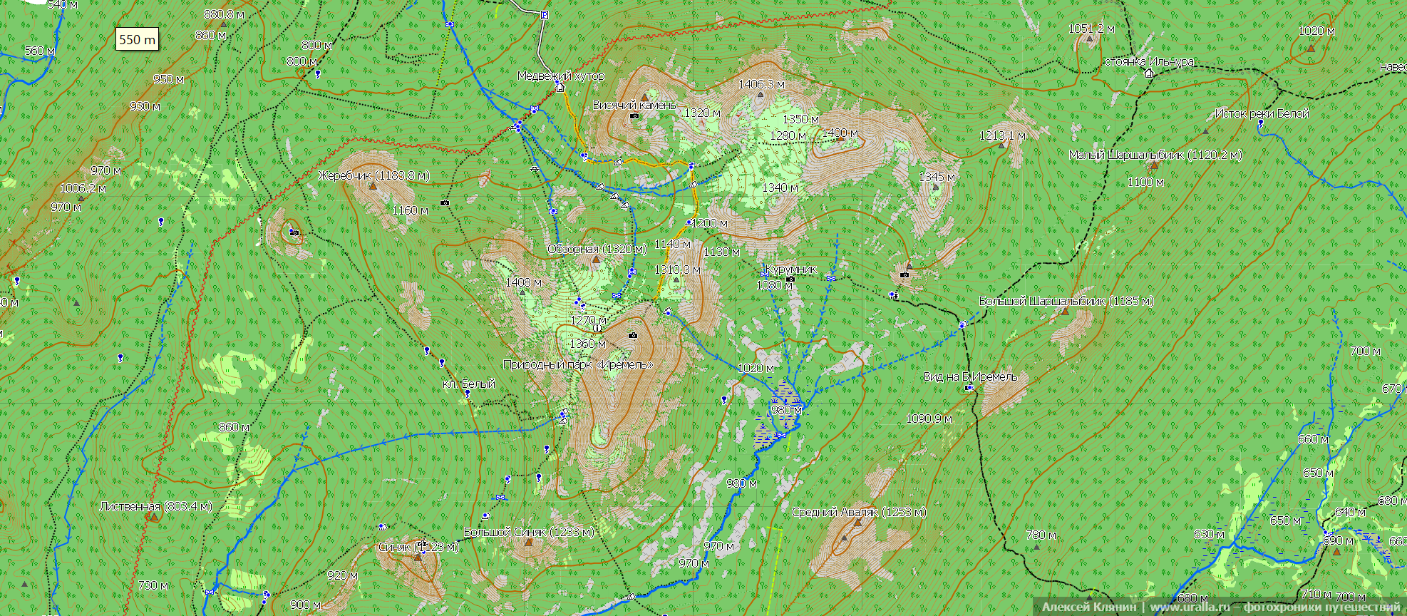 Туристические карты для навигаторов Garmin